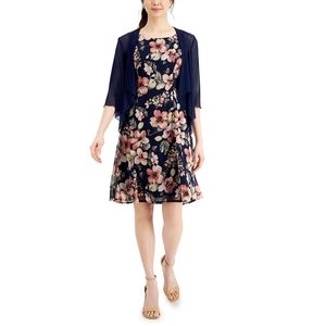 BConnected Petite 2-Pc. Dress & Jacket Set - [Color] [Size]